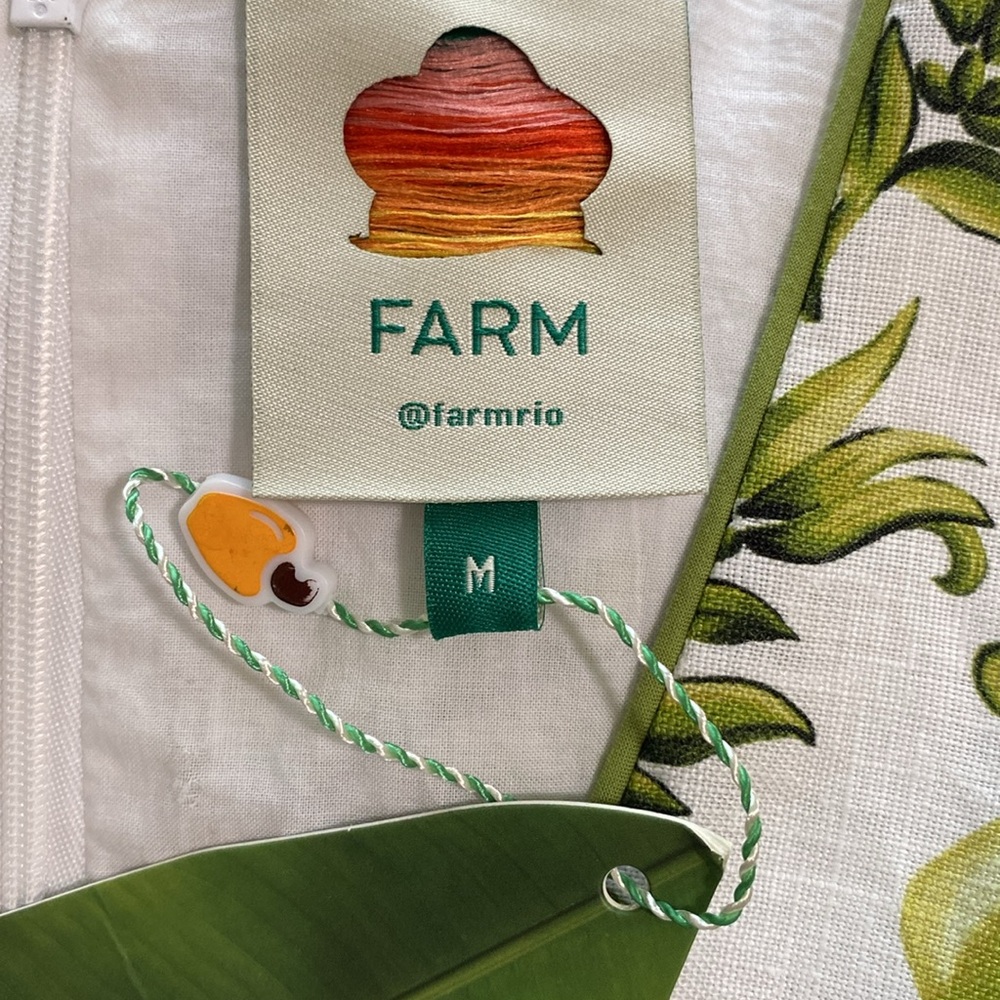 NWT FARM Rio Milani Dress Size M - Picture 9 of 10